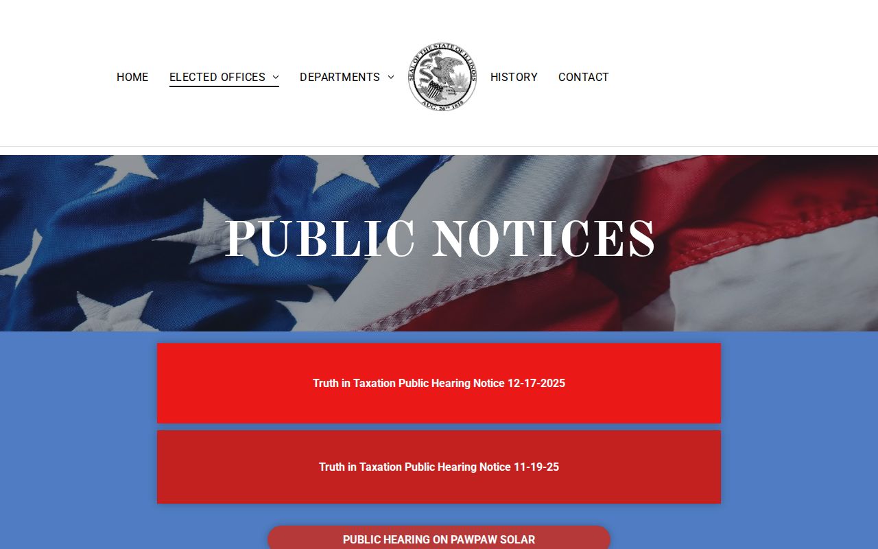 White County criminal court notices and courtroom access information