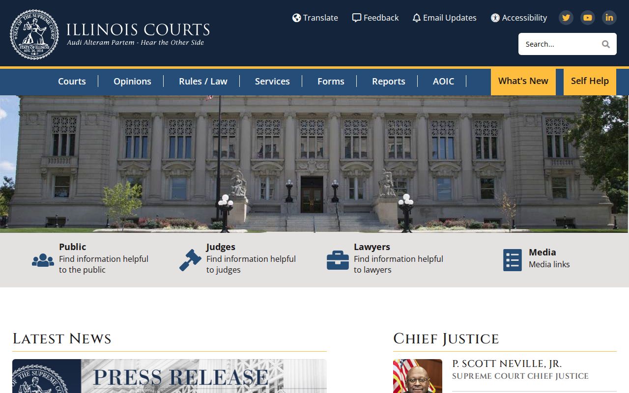 Illinois Courts information relevant to Grayville cases