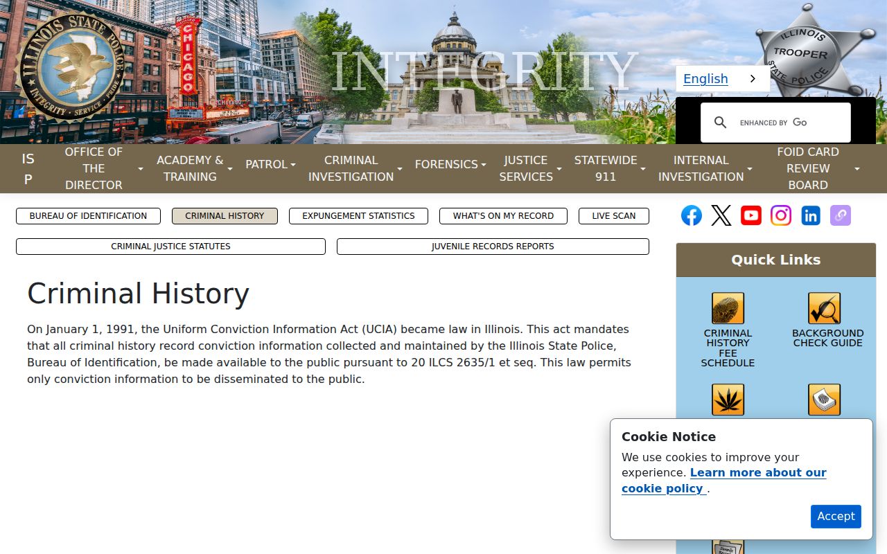 White County criminal history and Illinois conviction information