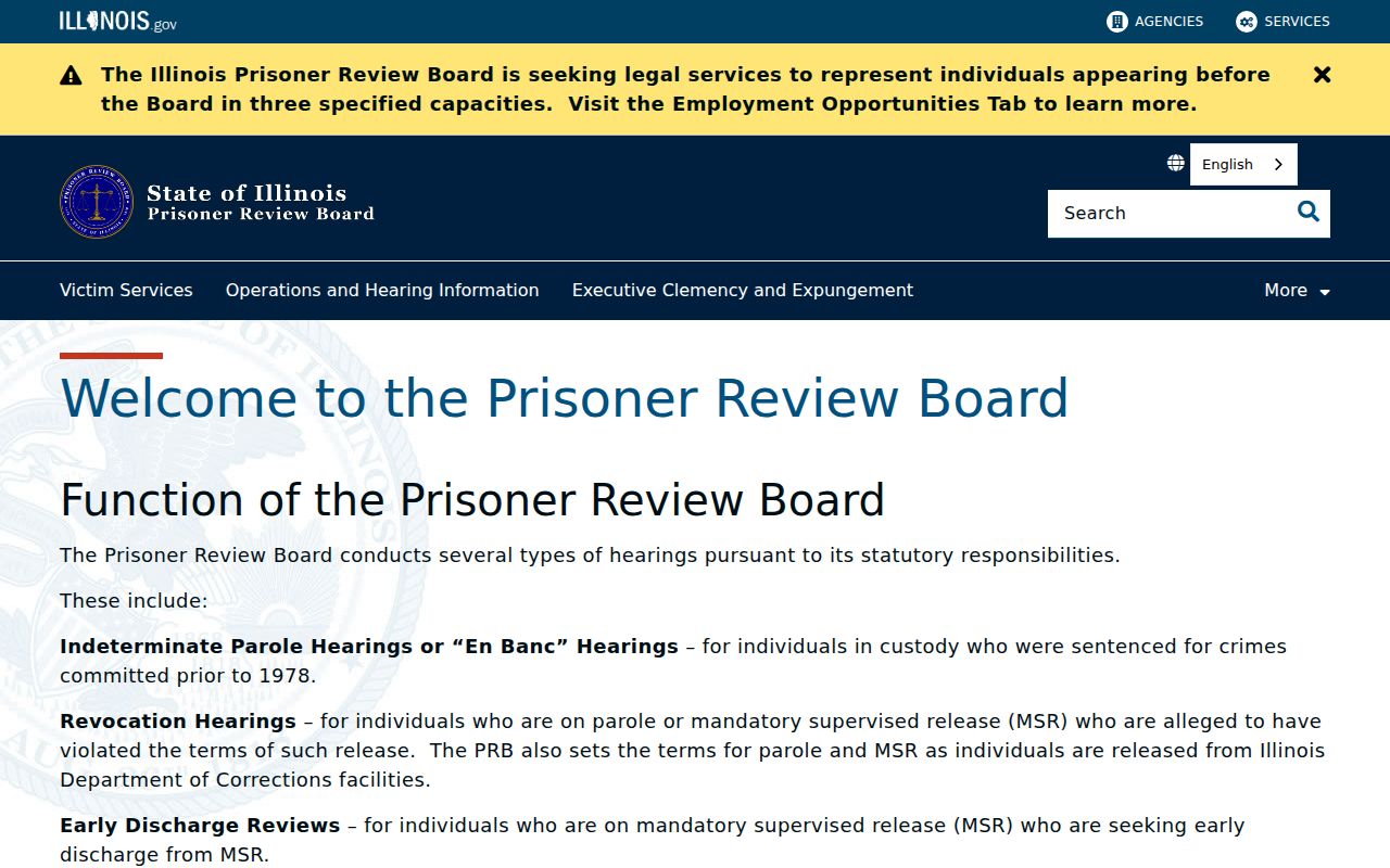 Norris City criminal records and Illinois Prisoner Review Board decisions